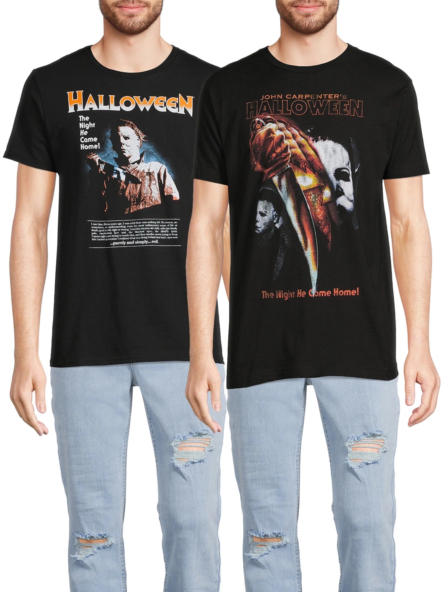 John Carpenter'S  Men'S and Big Men'S Graphic Tee Shirt, 2-Pack