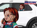 Chucky Doll Killer *RIDE A LONG* Perforated Decal