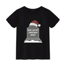 Here Lies My Christmas Spirit Unisex Shirt