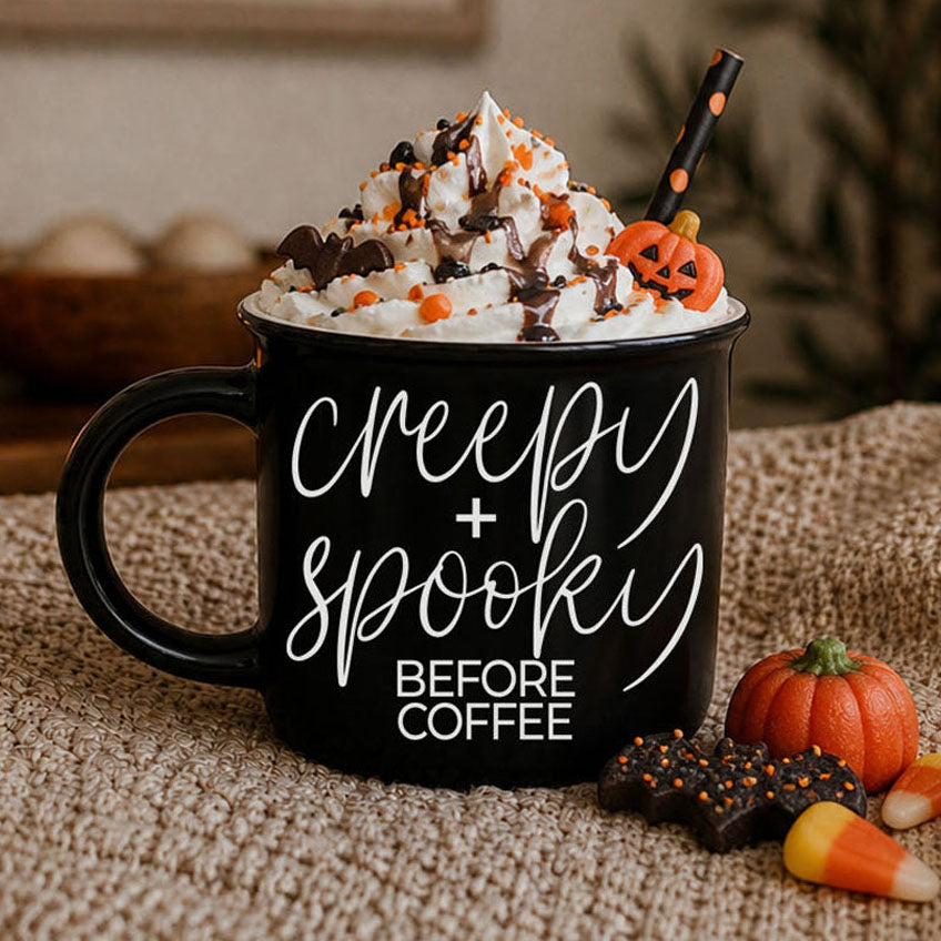 Creepy Spooky Coffee Mug