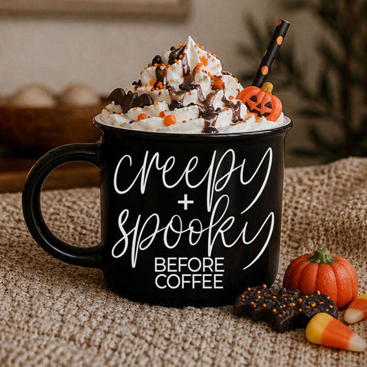 Creepy Spooky Coffee Mug