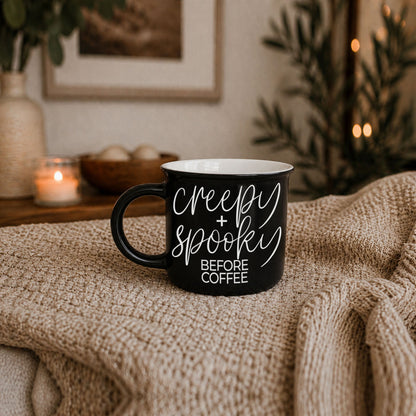 Creepy Spooky Coffee Mug