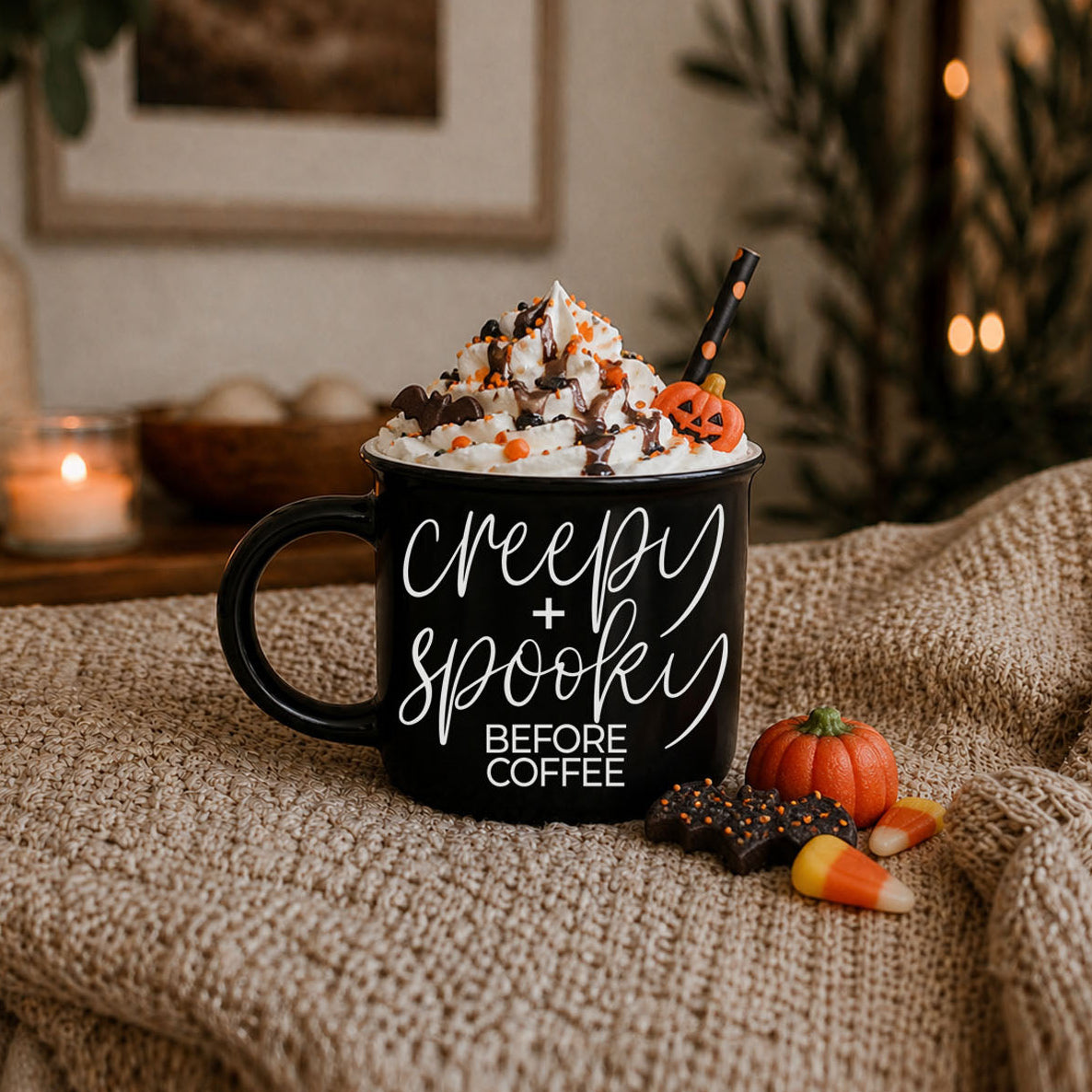 Creepy Spooky Coffee Mug