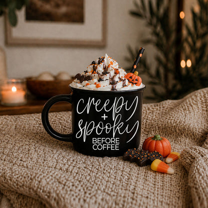 Creepy Spooky Coffee Mug