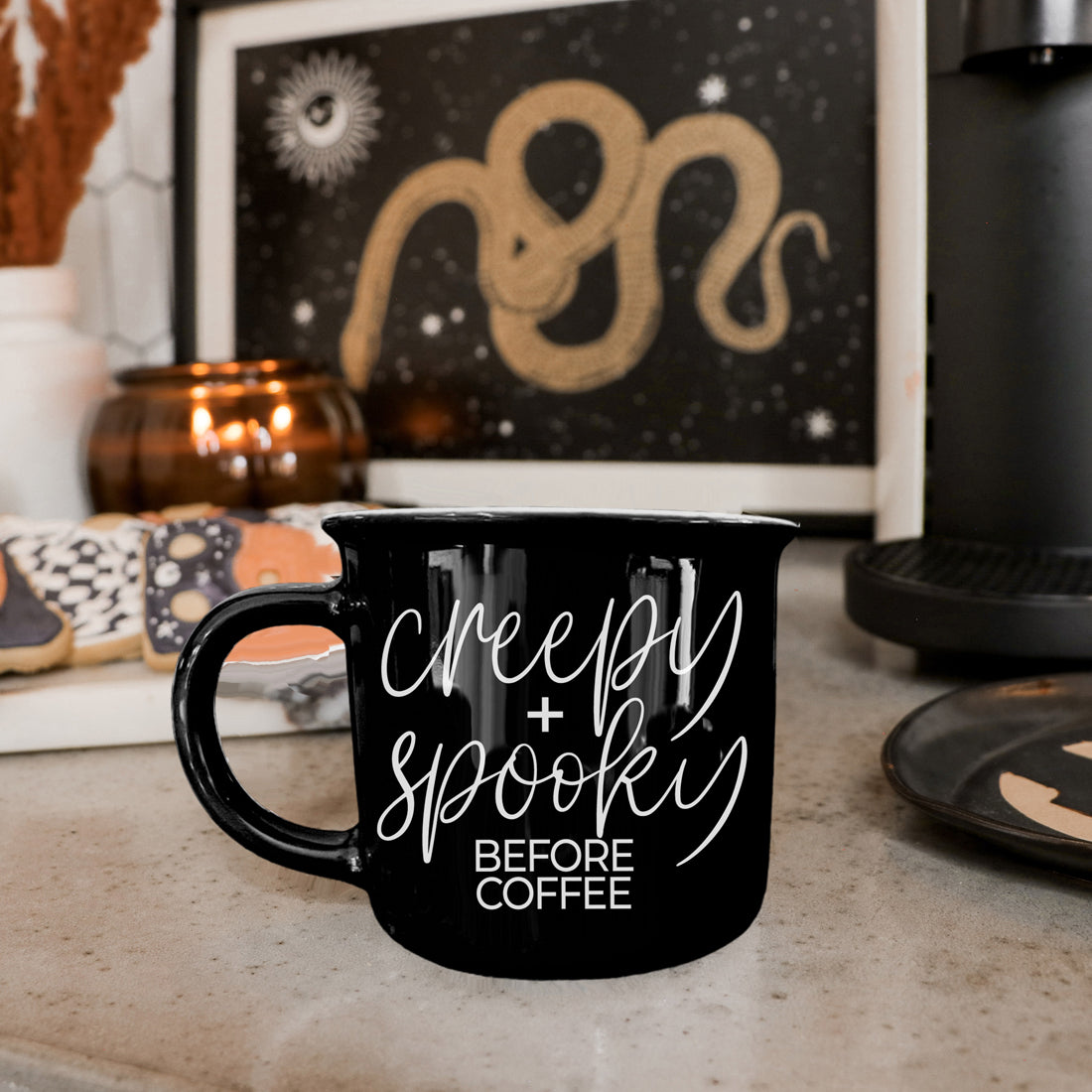 Creepy Spooky Coffee Mug