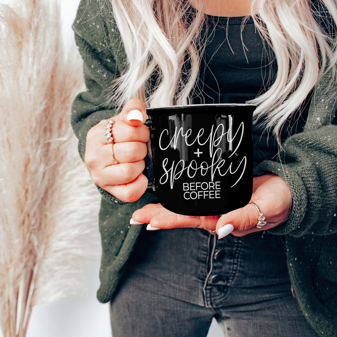 Creepy Spooky Coffee Mug