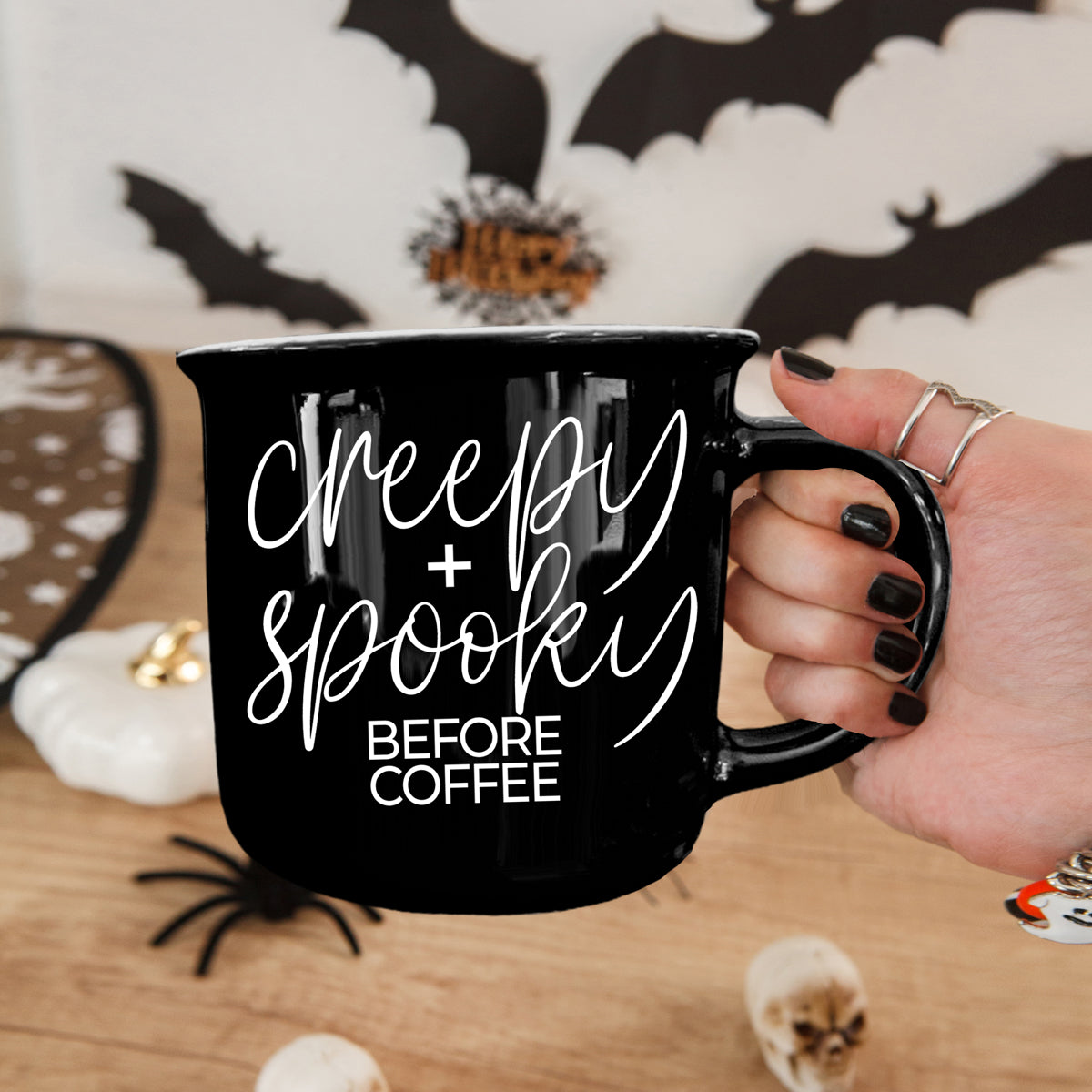 Creepy Spooky Coffee Mug