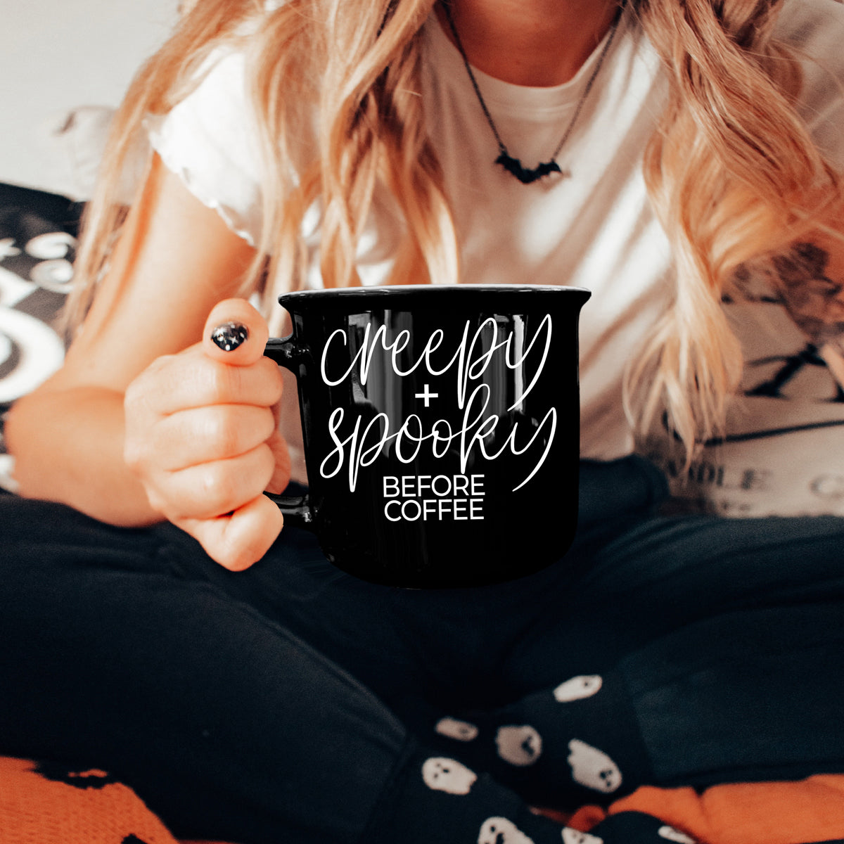 Creepy Spooky Coffee Mug