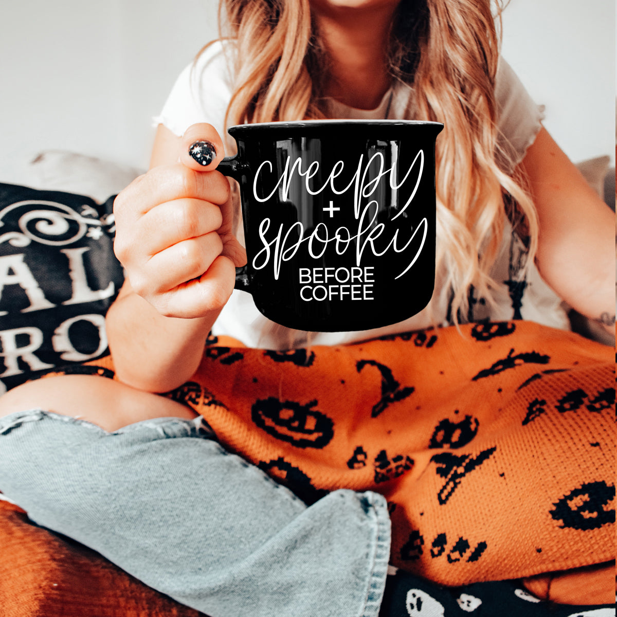 Creepy Spooky Coffee Mug