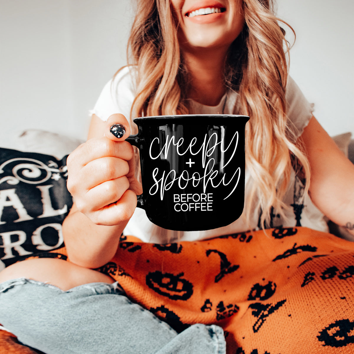 Creepy Spooky Coffee Mug
