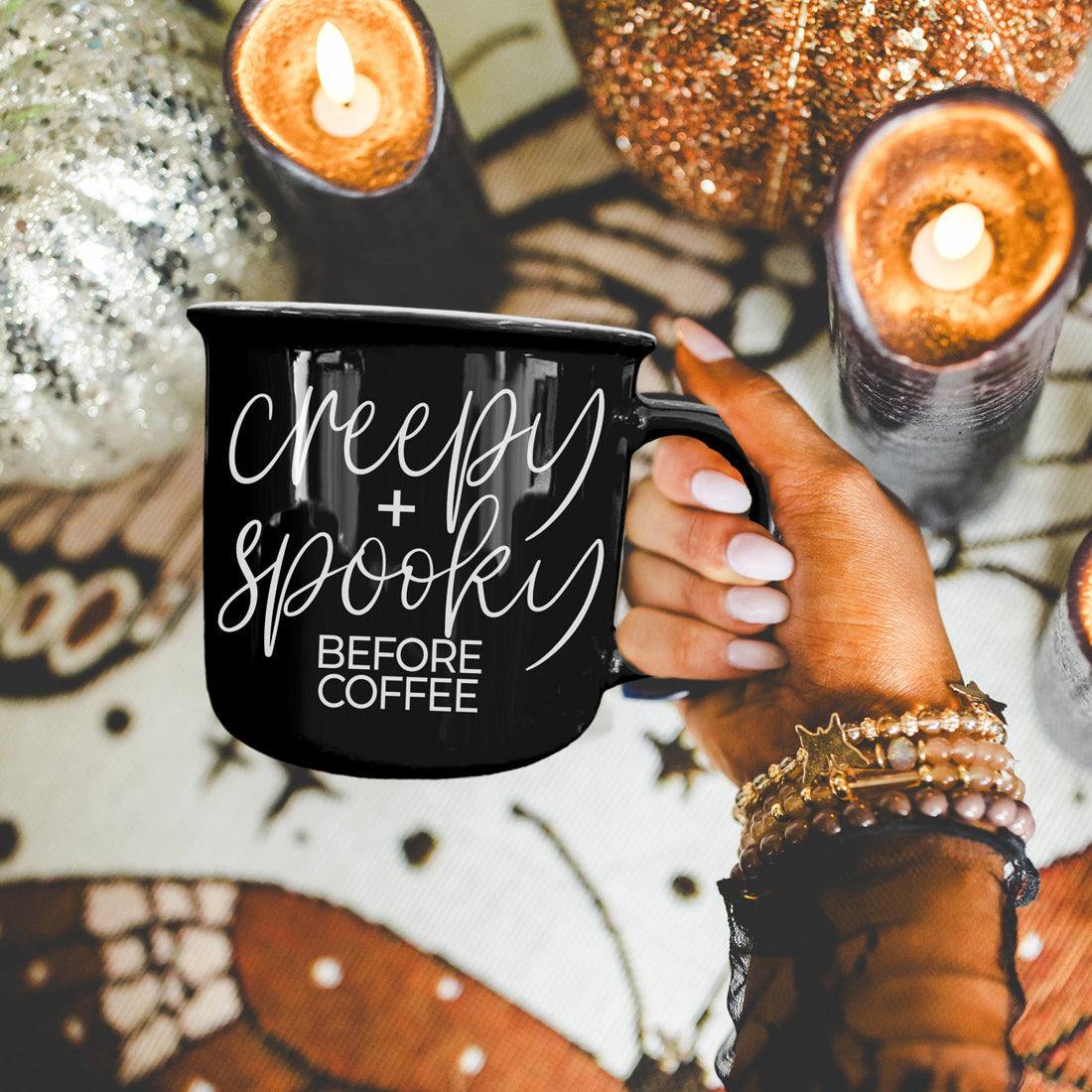 Creepy Spooky Coffee Mug