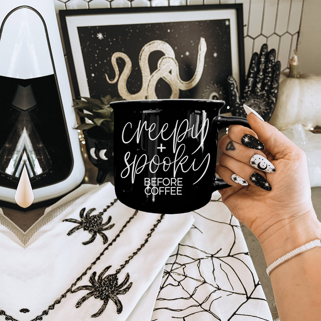 Creepy Spooky Coffee Mug