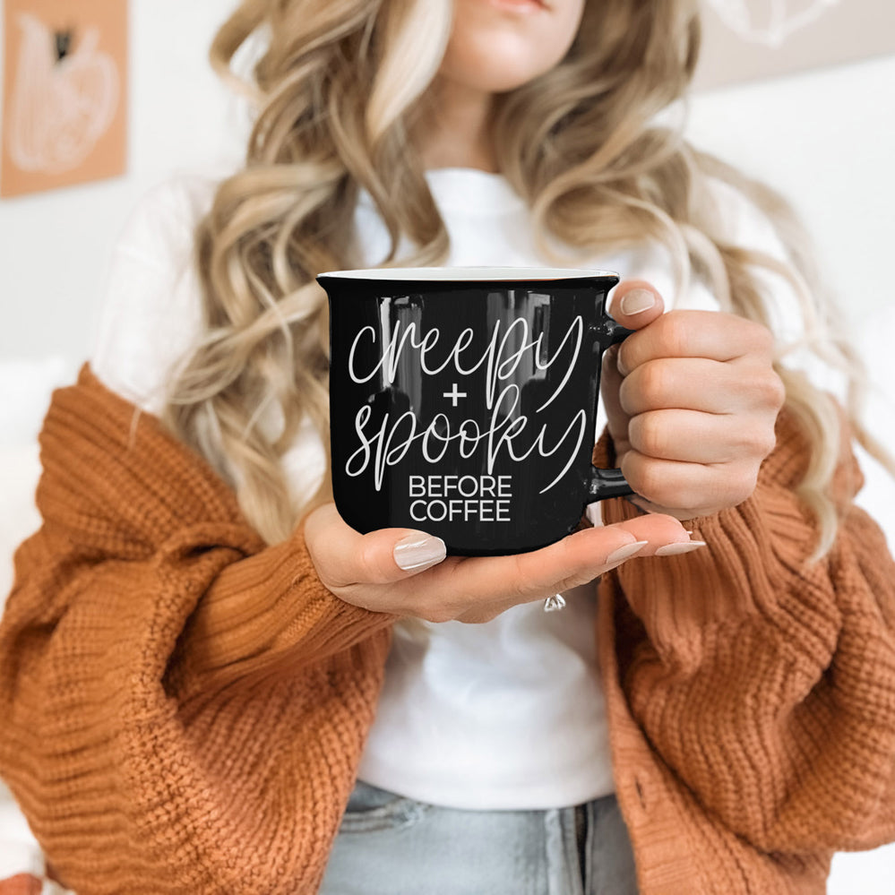 Creepy Spooky Coffee Mug