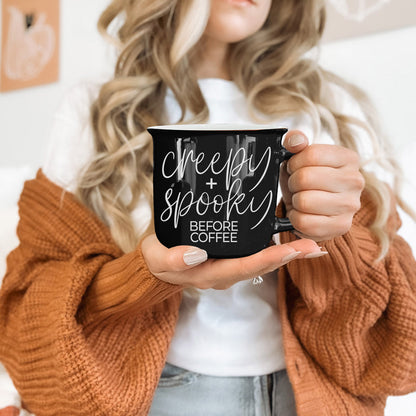 Creepy Spooky Coffee Mug