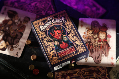 Keyhole Haunted Castle Playing Cards – Paper Edition