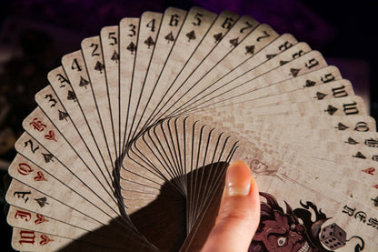 Keyhole Haunted Castle Playing Cards – Paper Edition