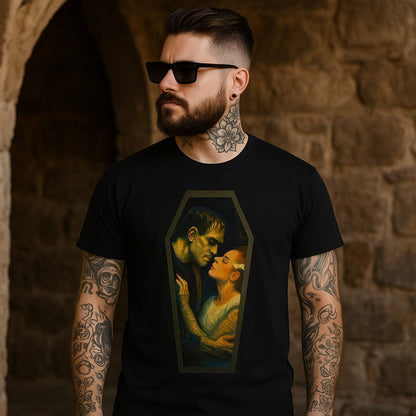Frankenstein and His Bride Classic Monster T-Shirt
