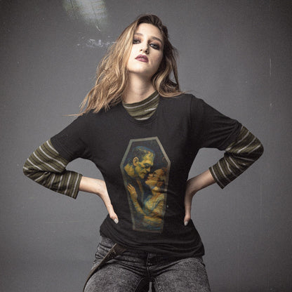 Frankenstein and His Bride Classic Monster T-Shirt