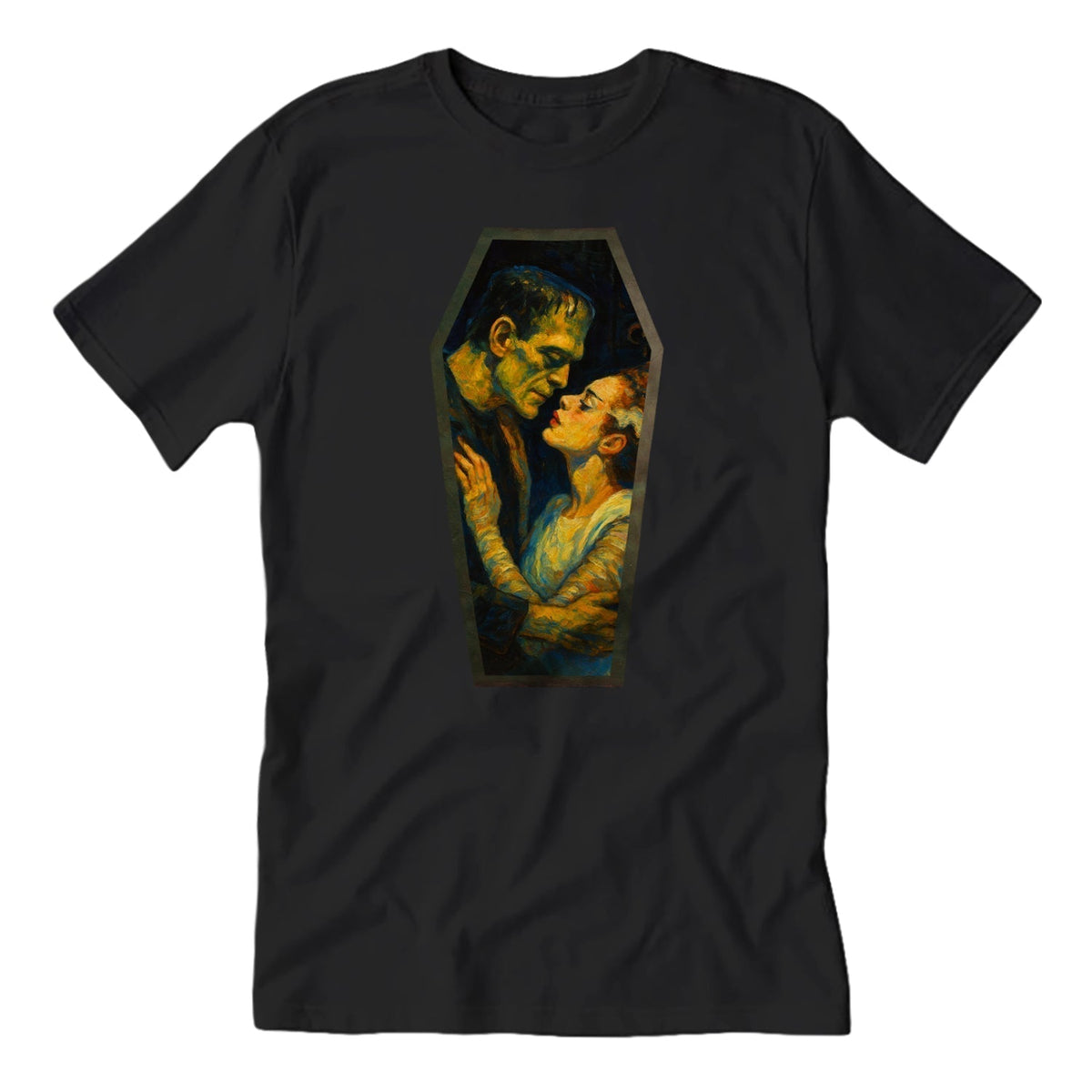 Frankenstein and His Bride Classic Monster T-Shirt