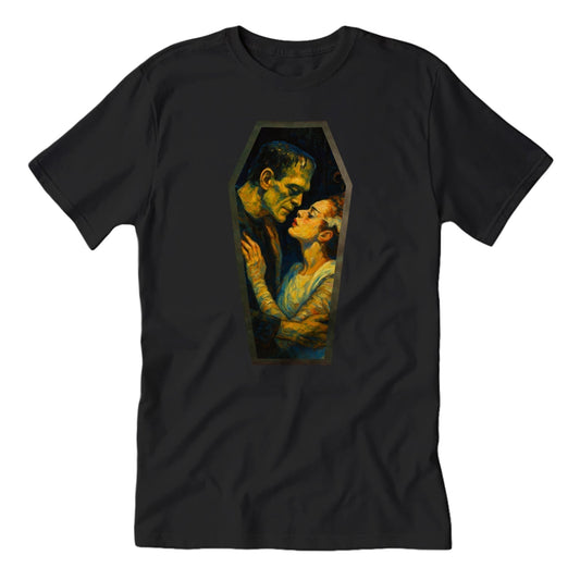 Frankenstein and His Bride Classic Monster T-Shirt