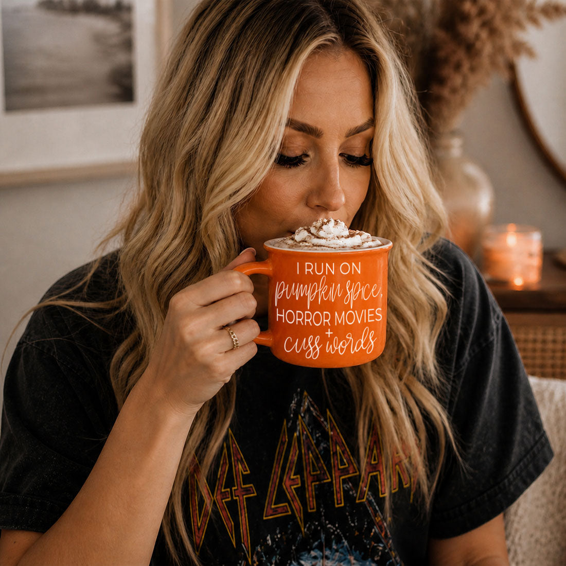 Pumpkin + Horror Coffee Mug