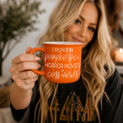 Pumpkin + Horror Coffee Mug