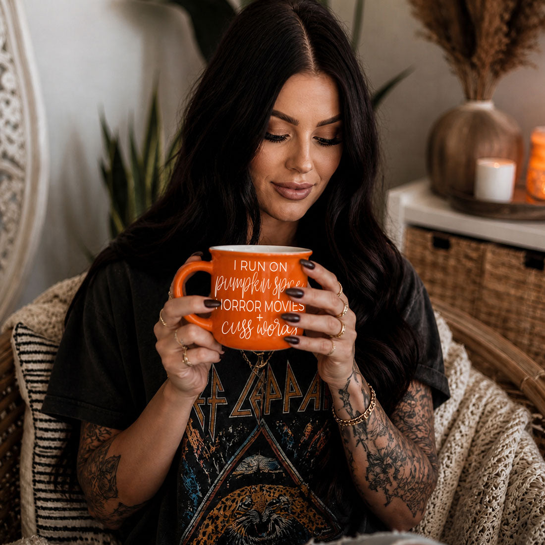 Pumpkin + Horror Coffee Mug