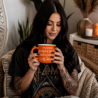 Pumpkin + Horror Coffee Mug