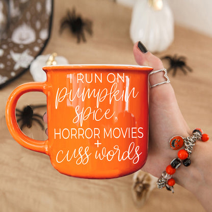 Pumpkin + Horror Coffee Mug