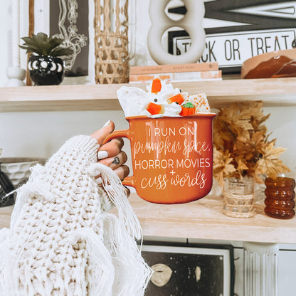 Pumpkin + Horror Coffee Mug