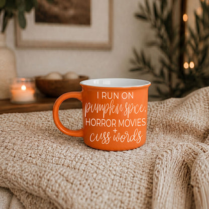 Pumpkin + Horror Coffee Mug