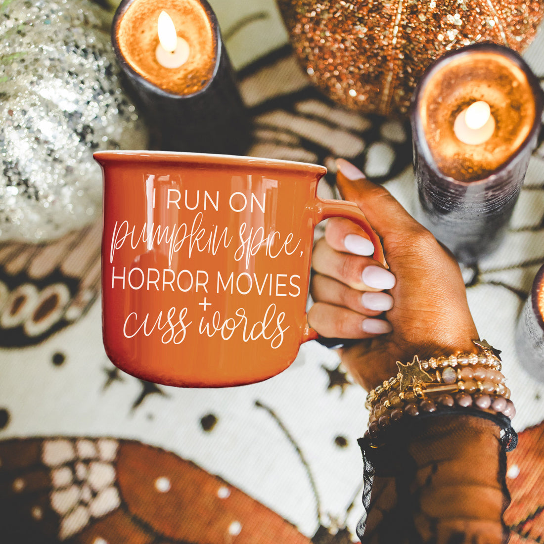 Pumpkin + Horror Coffee Mug