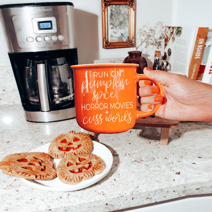 Pumpkin + Horror Coffee Mug