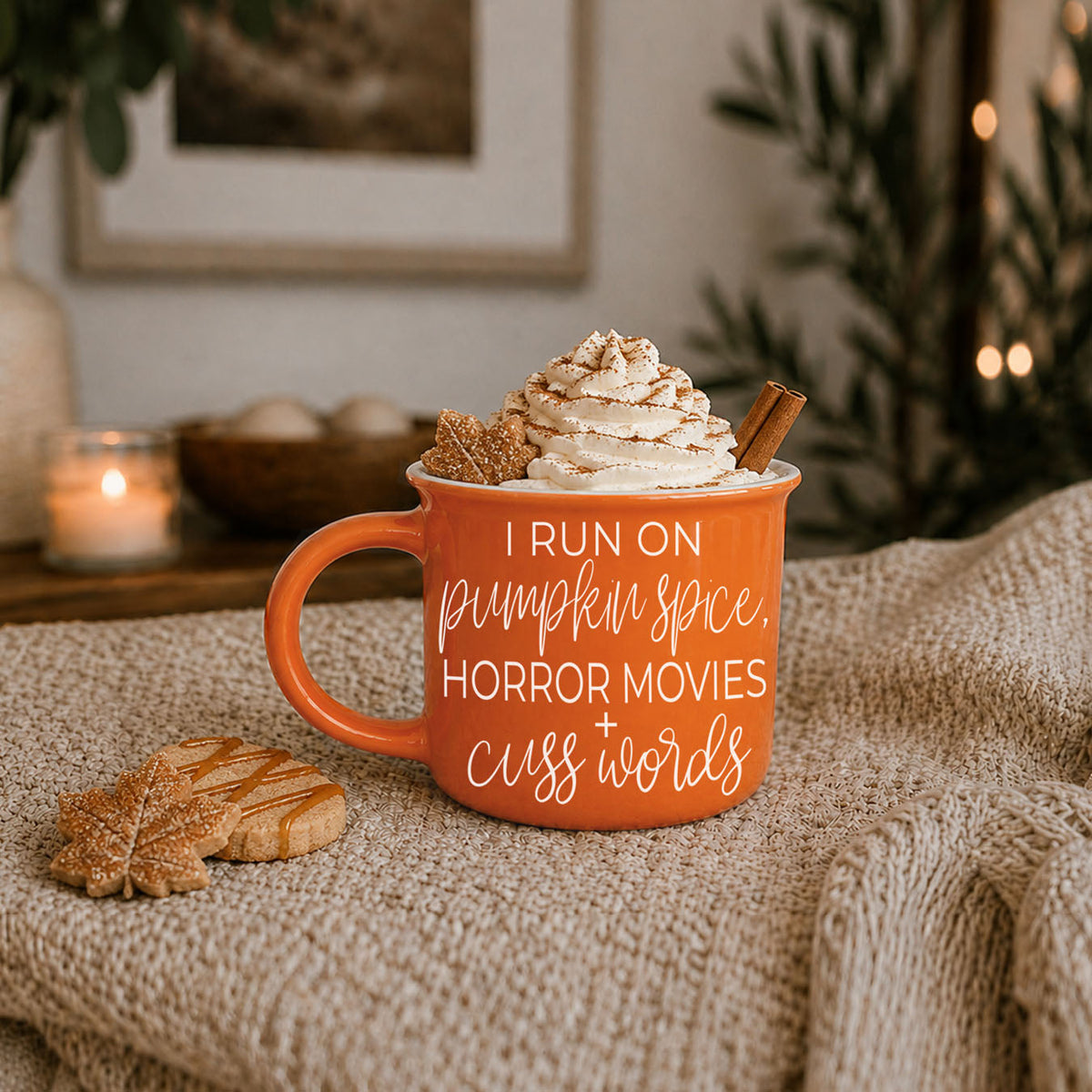 Pumpkin + Horror Coffee Mug