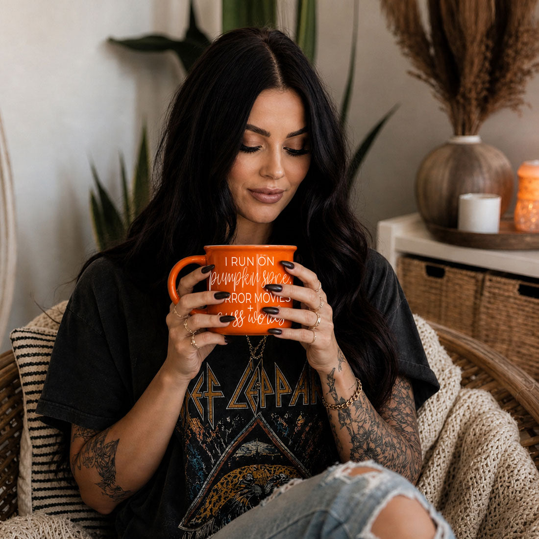 Pumpkin + Horror Coffee Mug