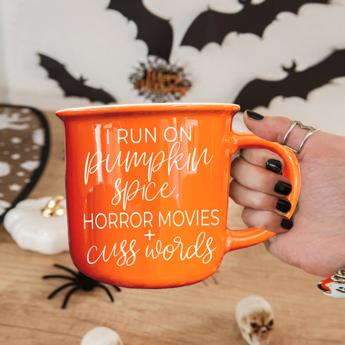 Pumpkin + Horror Coffee Mug