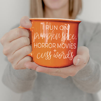 Pumpkin + Horror Coffee Mug