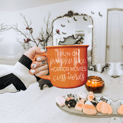 Pumpkin + Horror Coffee Mug