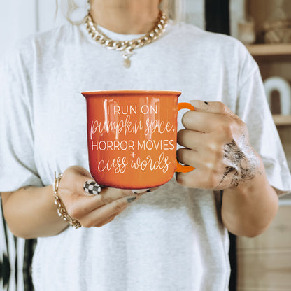 Pumpkin + Horror Coffee Mug