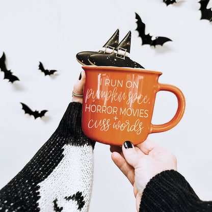 Pumpkin + Horror Coffee Mug