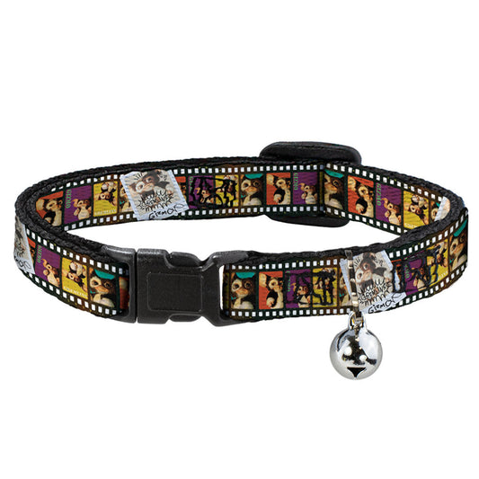 Cat Collar Breakaway - Gremlins Gizmo Filmstrip Poses Multi Color