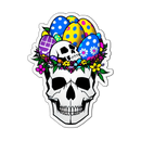 Easter Skull Sticker