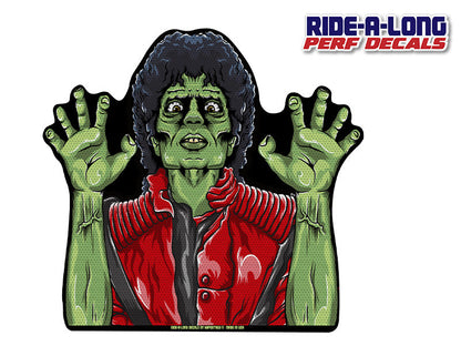 *NEW* Thriller Zombie *RIDE A LONG* Perforated Decal