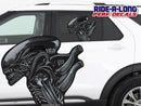 Alien Xenomorph *RIDE A LONG* Perforated Decal